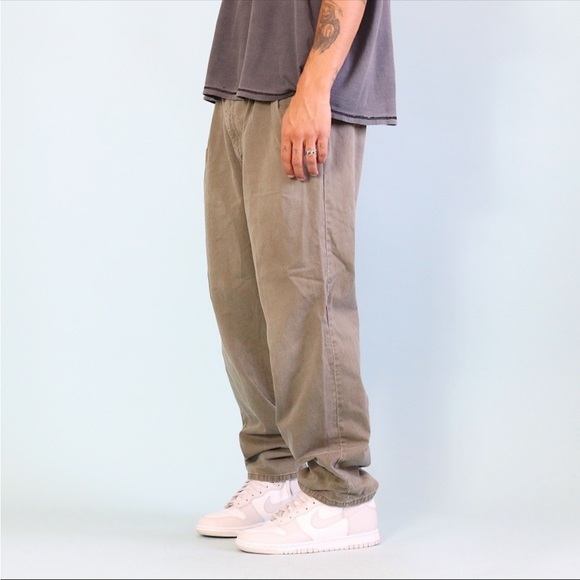 90s banana republic loose fit pants - Picture 2 of 4